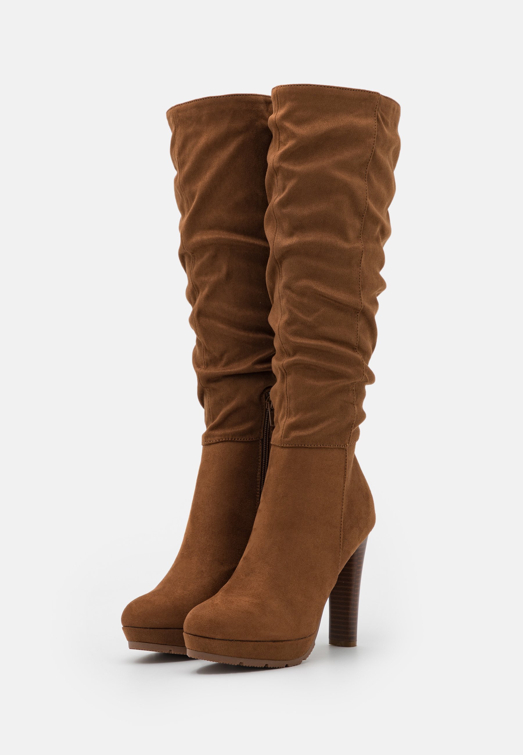 Anna Field Botas de tacón - cognac/coñac - Zalando.es