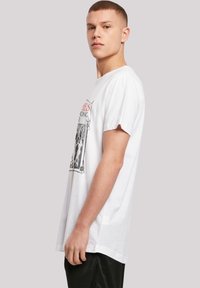F4NT4STIC T-shirts med print - white