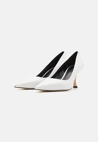 MICHAEL Michael Kors LUNA MID - Decolleté - optic white