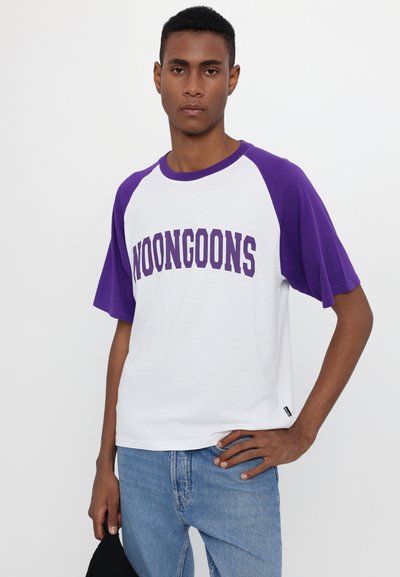 Noon Goons GAMETIME UNISEX - T-shirts med print - white/purple