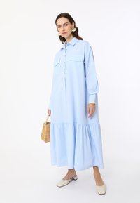 Modanisa STRIPPED BENIN - Robe longue - blue