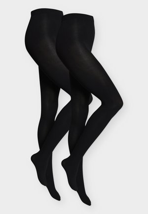 Vero Moda Curve, VMCLOVE TIGHTS - Strømpebukser - black