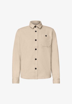 Street One MEN, OVERSHIRT MIT HERRINGBONE STRUKTUR - Leichte Jacke - antique beige