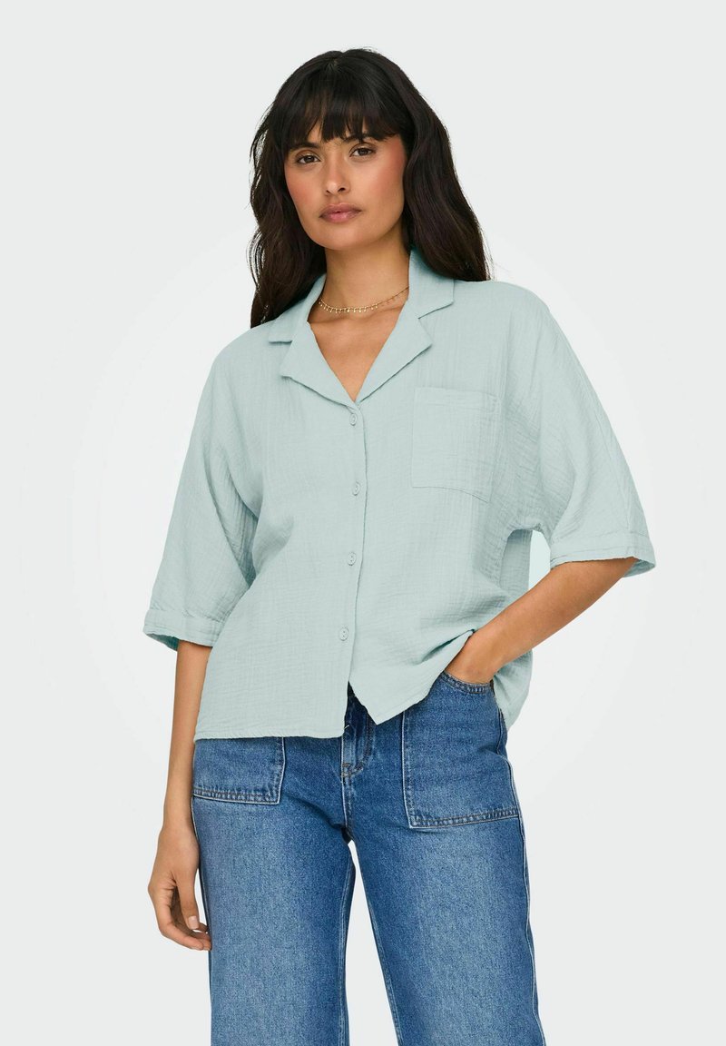 ONLY ONLTHYRA - Skjortebluser - harbor gray