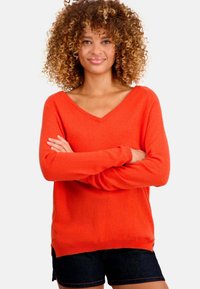 Mahogany ZANJAN - Strickpullover - satsuma