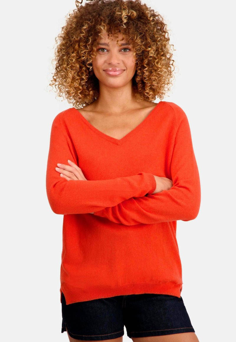 Mahogany ZANJAN - Strickpullover - satsuma