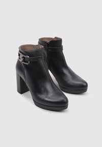 Sandra Fontán ROMA - Botines de tacón - black