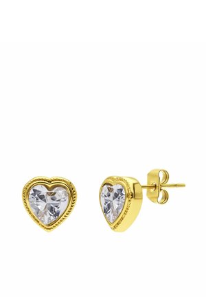 VINTAGE - Oorbellen - gold-coloured/white
