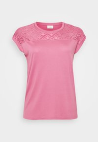 CARFLAKE LIFE S/S MIX JRS - Jednoduché tričko - heather rose