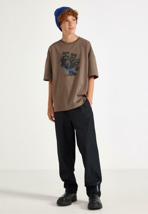 Lindex, LINDEX WATERPROOF TROUSERS LINDEX - Stoffhose - black