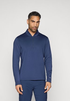 VICTORY 1/2 ZIP TOP - Športni pulover - college navy/white