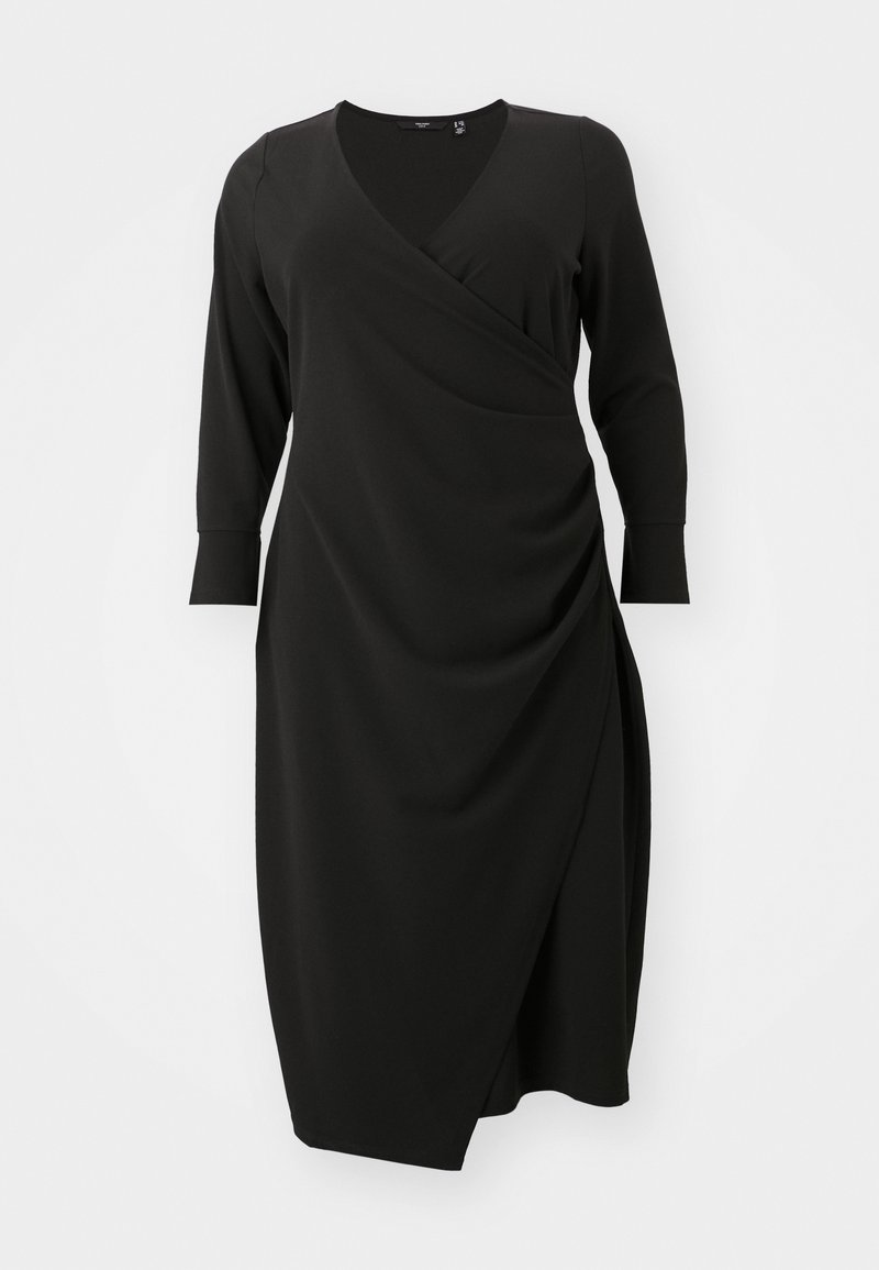 Vero Moda Curve Maxi-jurk zwart