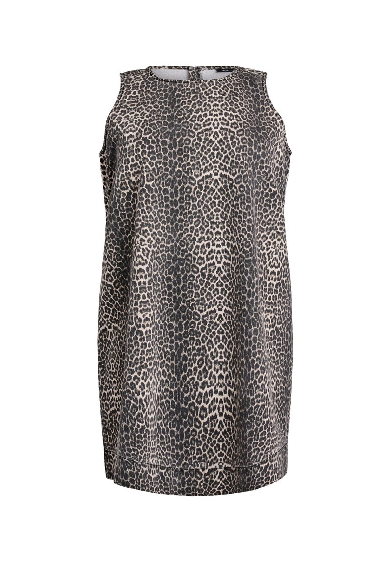 Zizzi Jeansjurken bruin