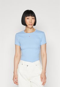 Tommy Jeans ESSENTIAL - Paprasti marškinėliai - moderate blue