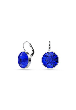 BELLA DROP ROUND CUT - Earrings - blue