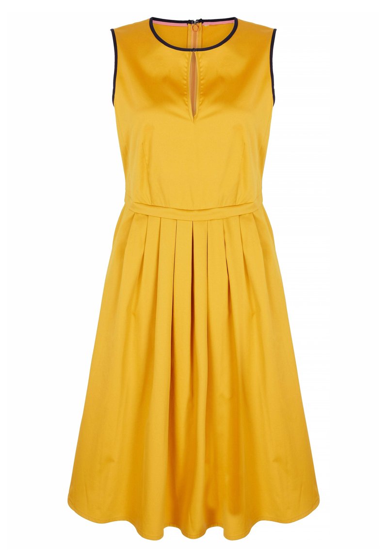 Boden Day dress - yellow - (Pre-owned) - Zalando