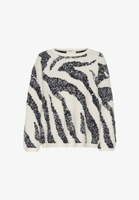 Pasirinkta, black animal stripe dot