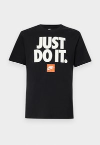 TEE FRAN VERBIAGE - Print T-shirt - black
