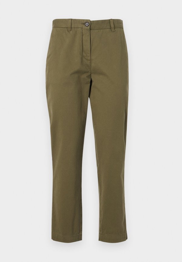 STRETCH SLIM - Chinos - utility olive3