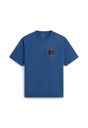 Vans, BLOTCHED CIRCLE. - Printtipaita - navy