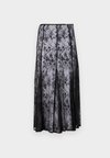 SLFDAPHNE MIDI SKIRT - A-lõikeline seelik - black