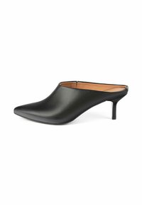 COVER - Heeled mules - black