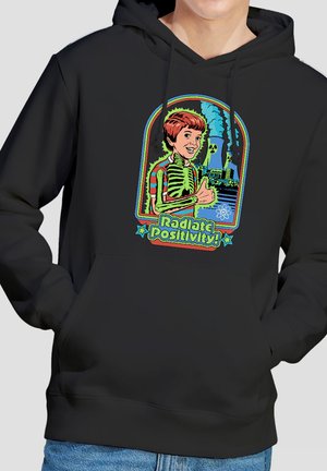 Cotton Soul, STEVEN RHODES RADIATE POSITIVITY - Hoodie - black