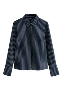 REGULAR FIT-ESSENTIAL LONG SLEEVE  - Button-down blouse - navy stripe