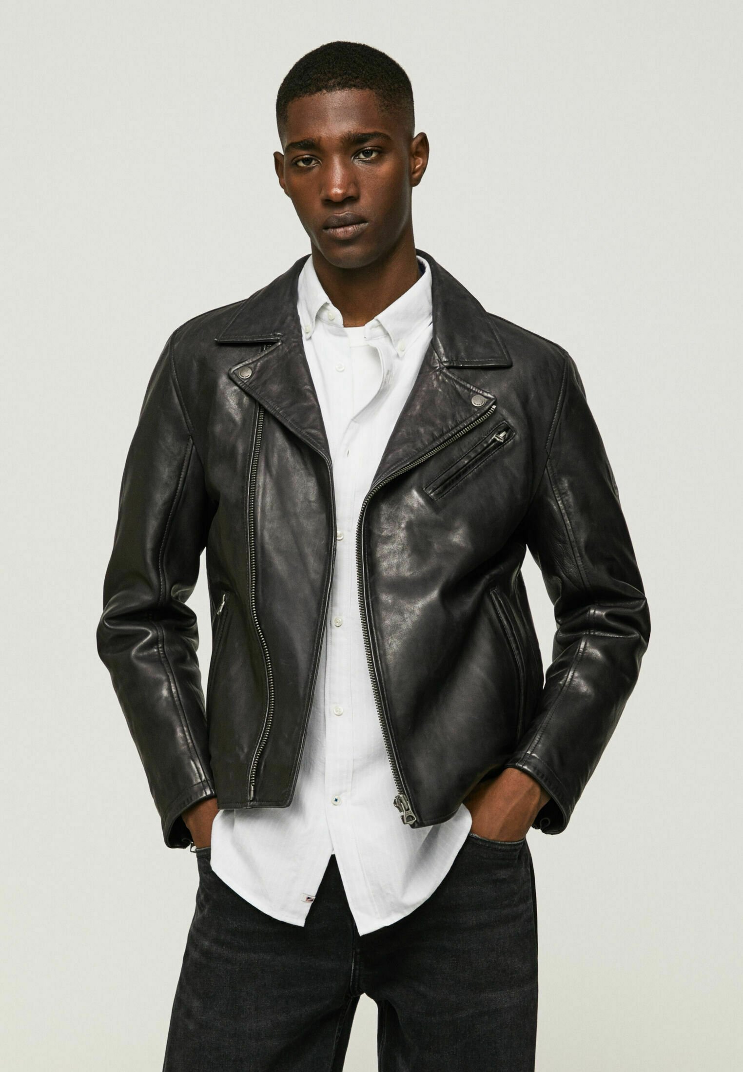 Jacket Pepe Jeans Giubbino Giubbotto Pepe Jeans GIACCA DI PELLE