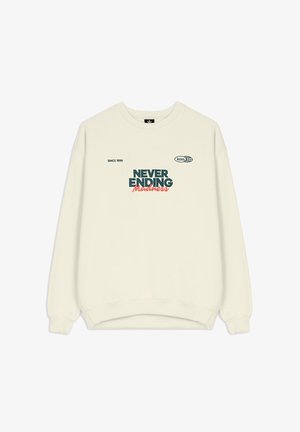 Kaotiko, NEVER ENDING UNISEX - Sweatshirt - bone