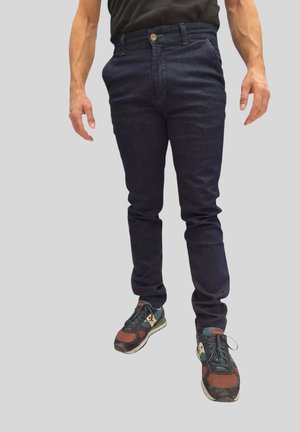 9.2 CARLO CHIONNA - Jeans Tapered Fit - blu scuro