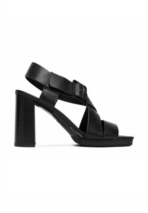 G-STAR, G STAR RAW WOMEN'S SANDALS BLACK - Plateausandaler - black