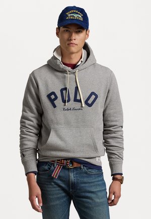 Polo Ralph Lauren THE RL FLEECE LOGO HOODIE - Džemperis ar kapuci - dark vintage heather
