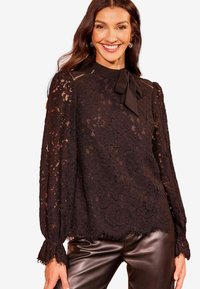 Love & Roses REGULAR FIT - Blůza - black lace