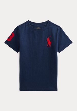 BIG PONY COTTON JERSEY TEE UNISEX - Print T-shirt - refined navy