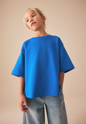 Next, BOXY HEAVYWEIGHT - T-shirt basique - blue