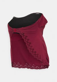 Cache Coeur BLOOM SET - Bikinit - burgundy