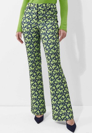 Stoffhose - green navy