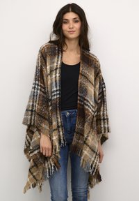 Cream CRTIKA - Cape - earth brown check