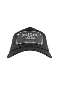 John Hatter & Co TRUCKER DRESSED FOR SUCCESS RUBBER - Cap - black