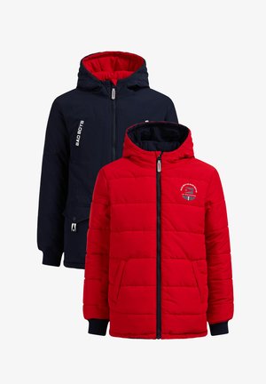 REVERSIBLE - Winterjas - dark blue/red