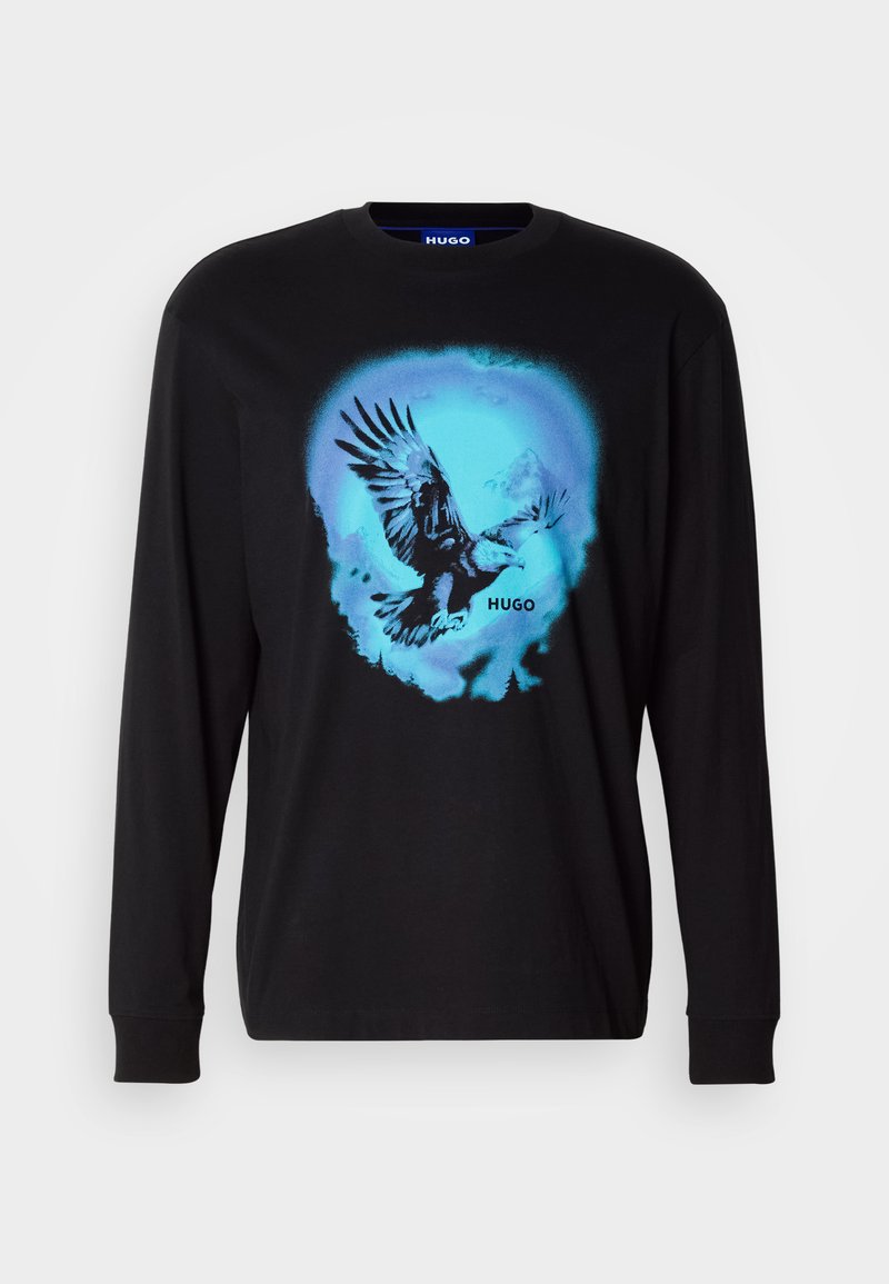 HUGO Longsleeve zwart
