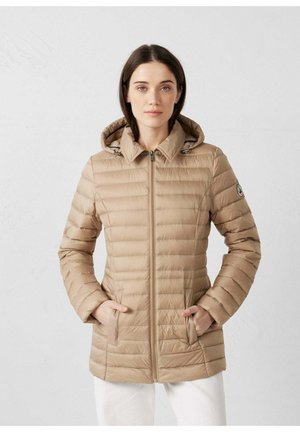 DOUDOUNE À CAPUCHE MI-LONGUE BEIGE NOUR 2.0 - Chaqueta de plumas - ["beige"]