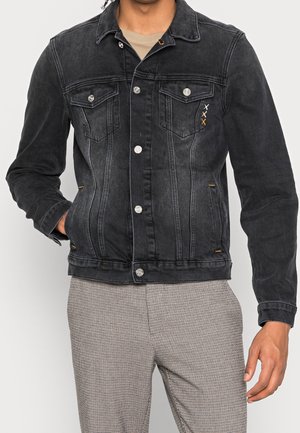 Veste en jean - black denim