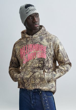 DIAMONDS DOLLARS TREE ARCH LOGO POPOVER - Jersey con capucha - green