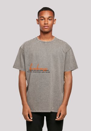 T-Shirt print - asphalt