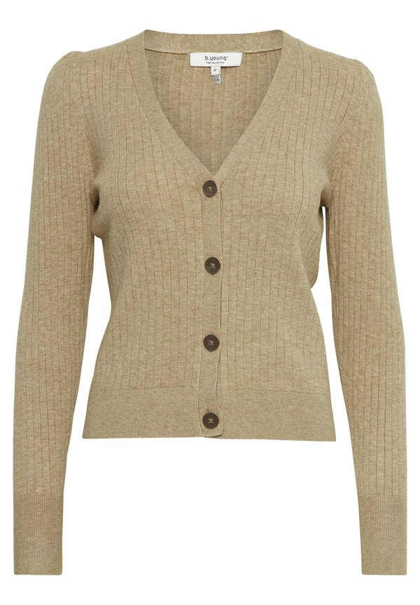 BYNAKTA - Cardigan - tannin melange3