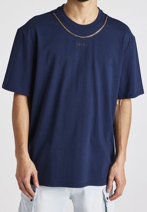 SIKSILK T-shirt imprimé - dark blue