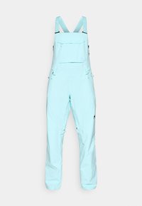 WOMENS RESERVE STRETCH SLIM BIBS - Slēpošanas bikses - light teal