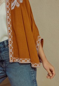 Next EMBROIDERED COVER-UP  - Nyári dzseki - rust brown